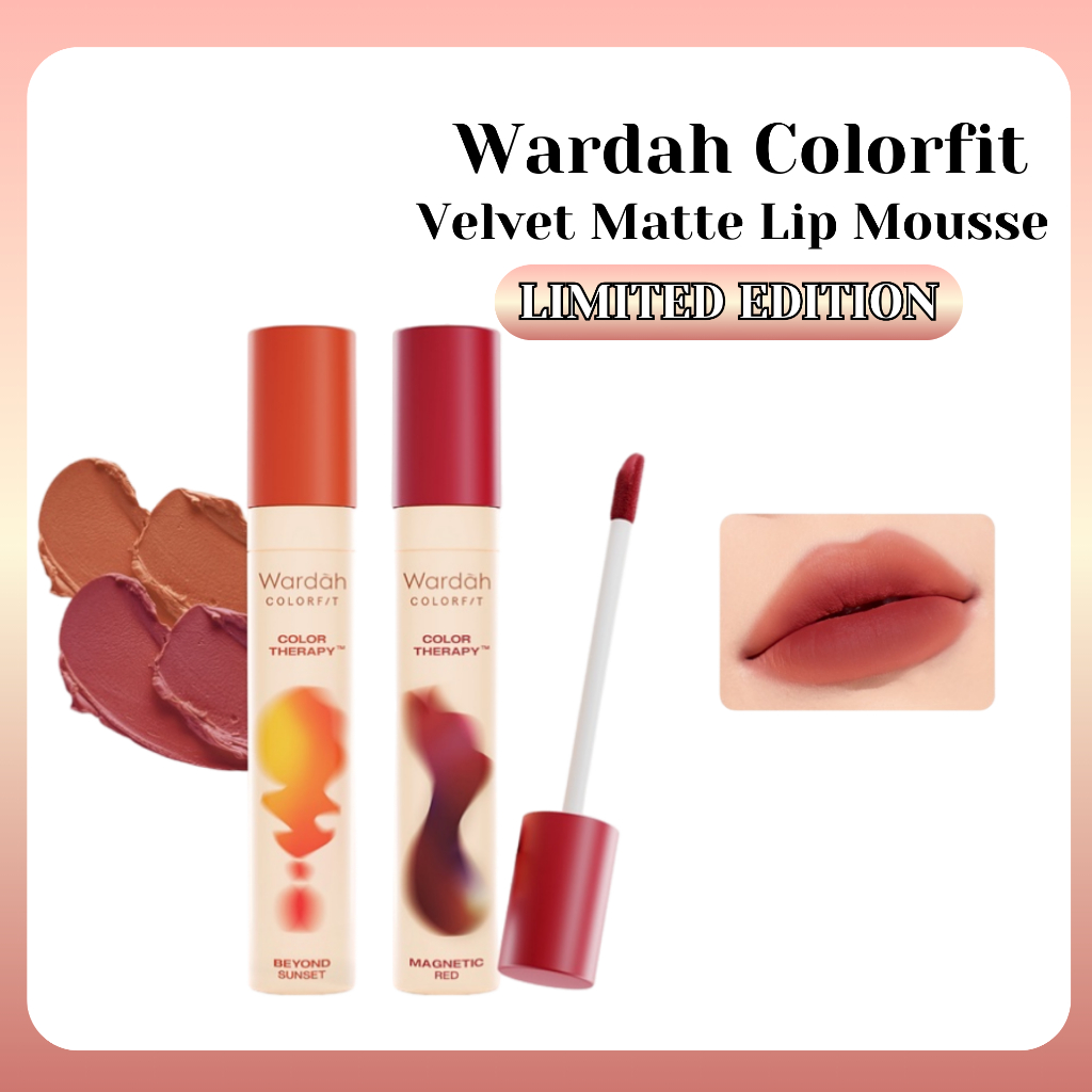 Jual Wardah Colorfit Velvet Matte Lip Mousse Color Therapy | Shopee ...