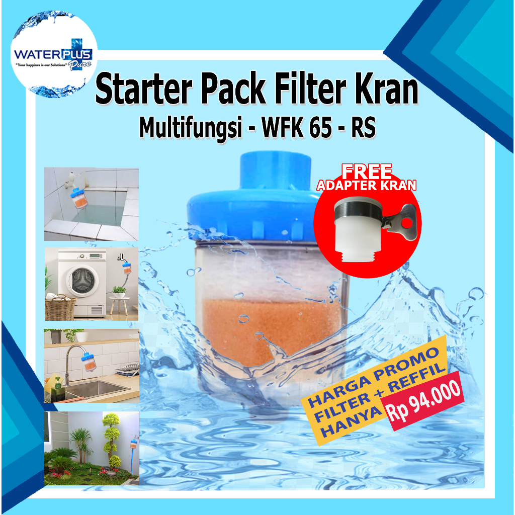 Jual Filter Kran Serbaguna Filter Air Kapur Resin Softener Filter