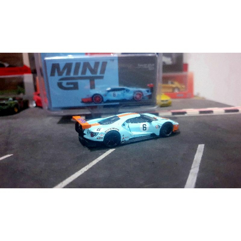 Jual Diecast Mini gt Ford GT gtlm Gulf Livery no 269 swap | Shopee ...