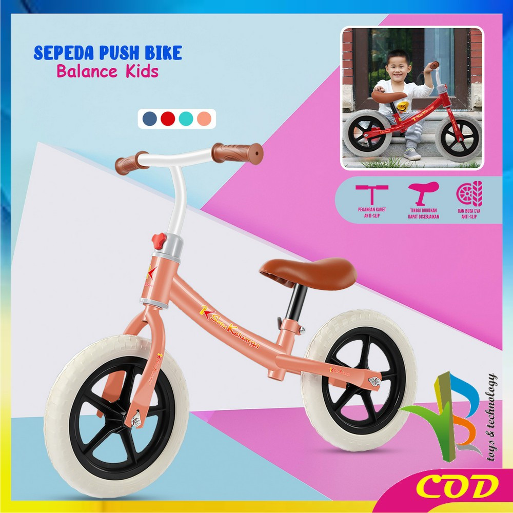 Jual RB-M261 Sepeda Keseimbangan Anak Tanpa Pedal / Sepeda Push Bike ...