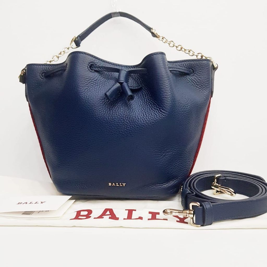 BALLY Ballm Drawstring Bucket Bag