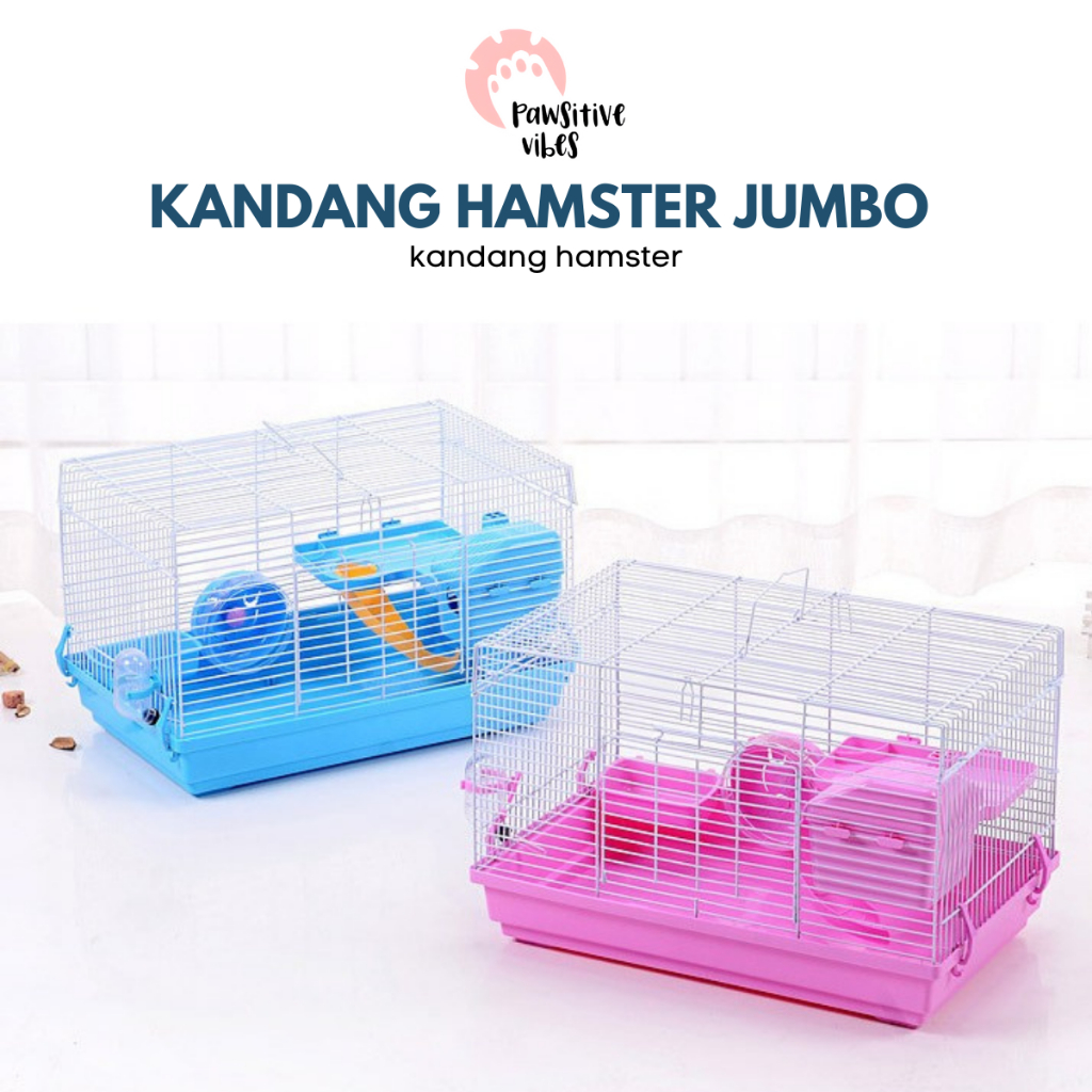 Jual Kandang Hamster JUMBO - Kandang Untuk Ukuran Hamster Besar - Rumah ...