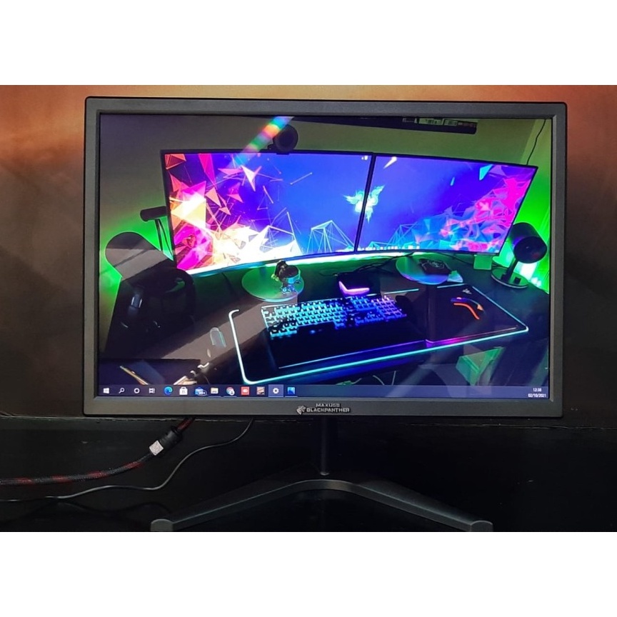 Jual KODE Y5W5 MONITOR LED 22 INCH DAN LED 19 INCH WHITE DAN BLACK ...