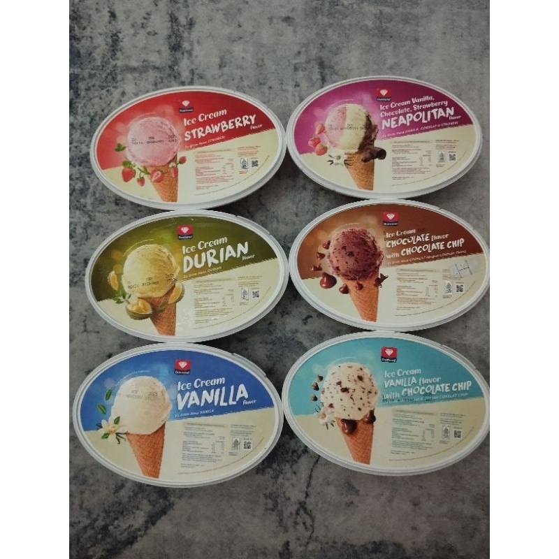 Jual HALAL Diamond Ice Cream 700ml | Shopee Indonesia