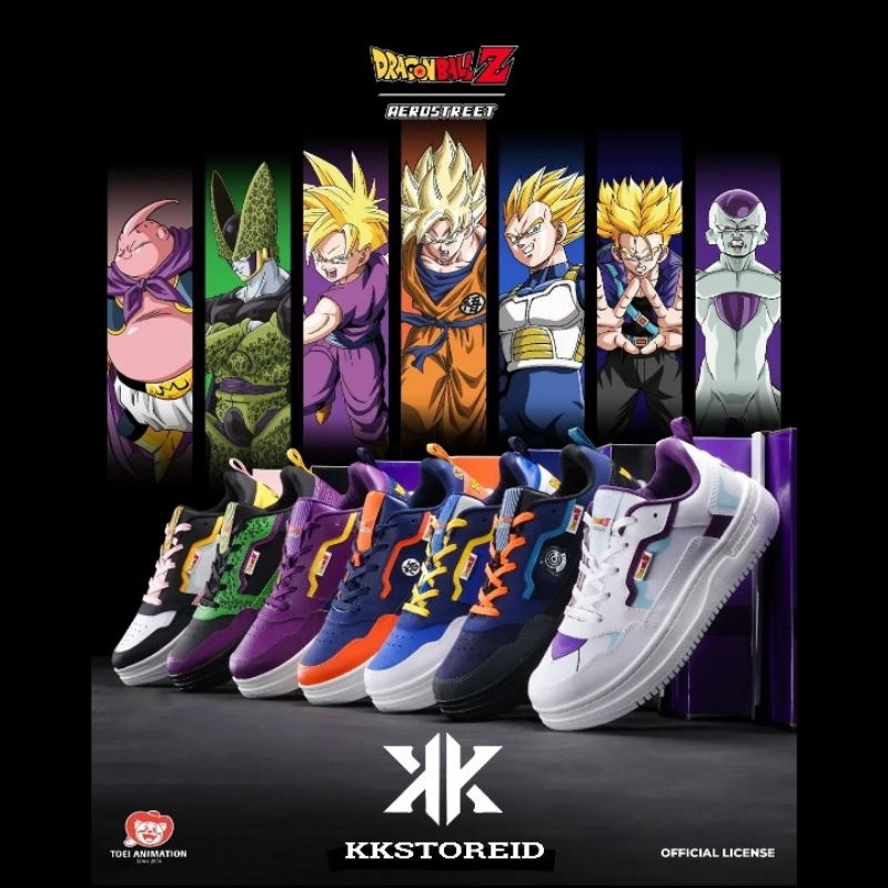 Jual AEROSTREET X DRAGON BALL Z / AEROSTREET X KFC / AEROSTREET X PADDLE POP Shopee Indonesia