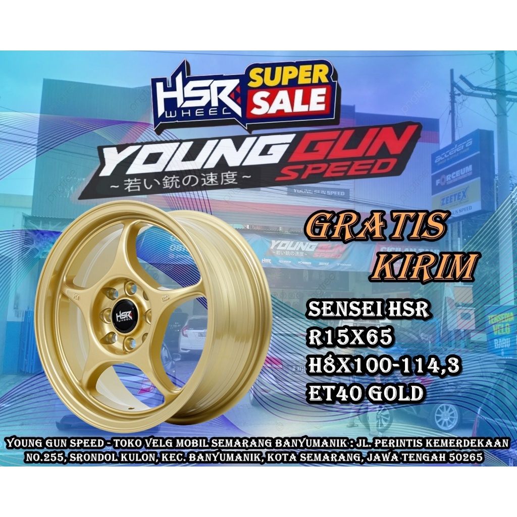 Jual Velg Rep Enkei R Hsr Sensei Velg Mobil R Tuk Galant Agya Mobilio Shopee Indonesia