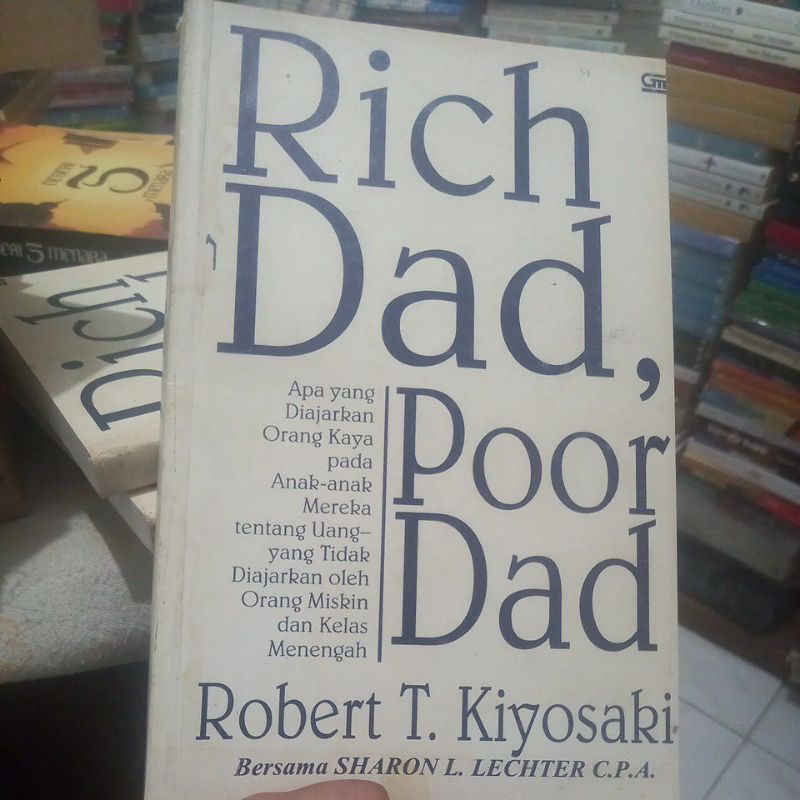 Jual Buku Rich Dad Poor Dad Original Shopee Indonesia