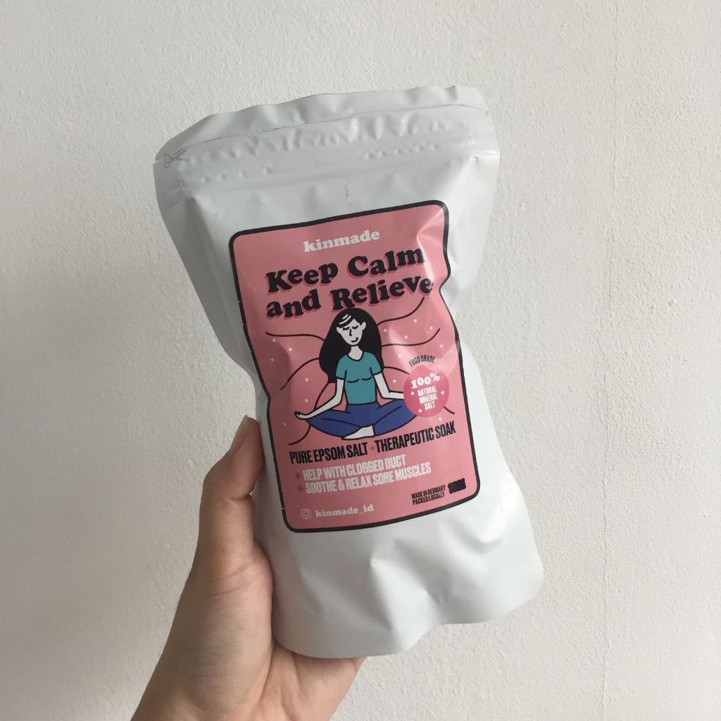 Jual Kinmade Epsom Salt 250gr (Germany) Garam Epsom Clogged Duct Sumbatan ASI Shopee Indonesia