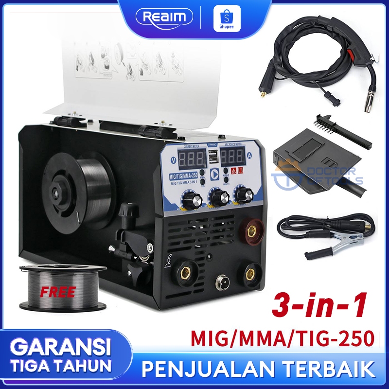 Jual Mesin Las Reaim Inverter Mig Mma W Tig Mesin Las Mesin Trafo Las Welding Shopee