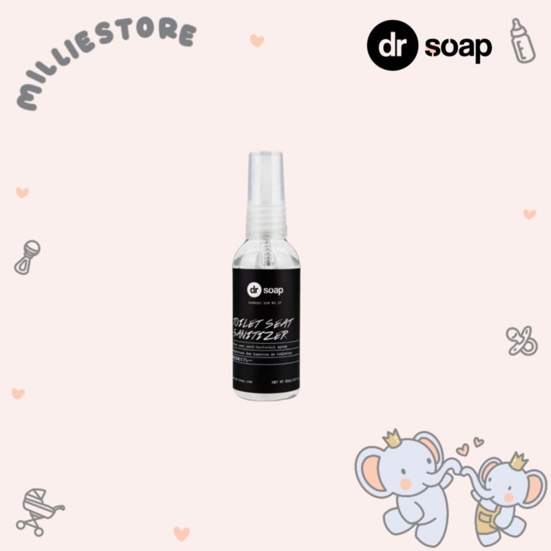 Jual Dr Soap Toilet Seat Sanitizer 60ml | Shopee Indonesia