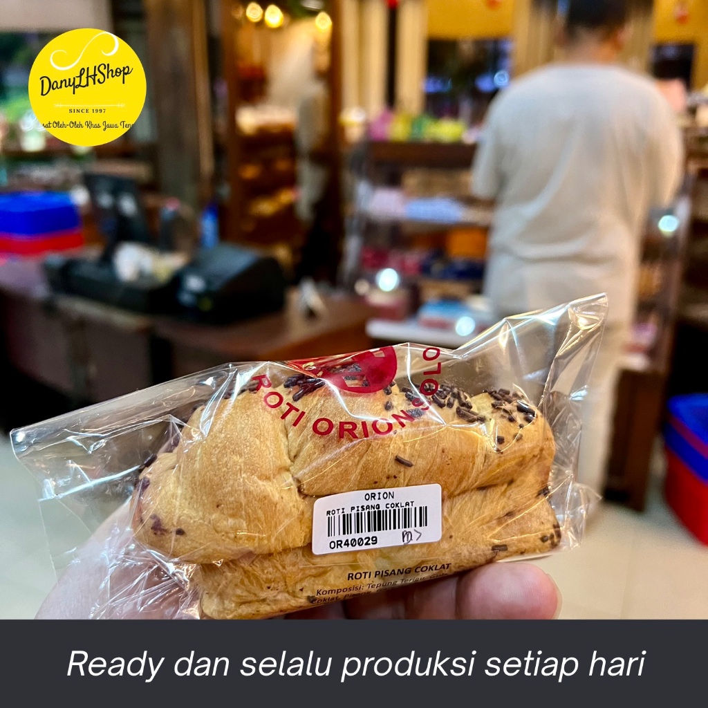 Jual Roti Pisang Orion Original, Coklat, dan Keju | Shopee Indonesia