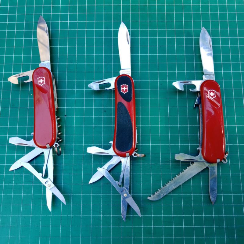 Jual VICTORINOX EVO S13 14 EVOGRIP 14 EVOWOOD 14 DELEMONT