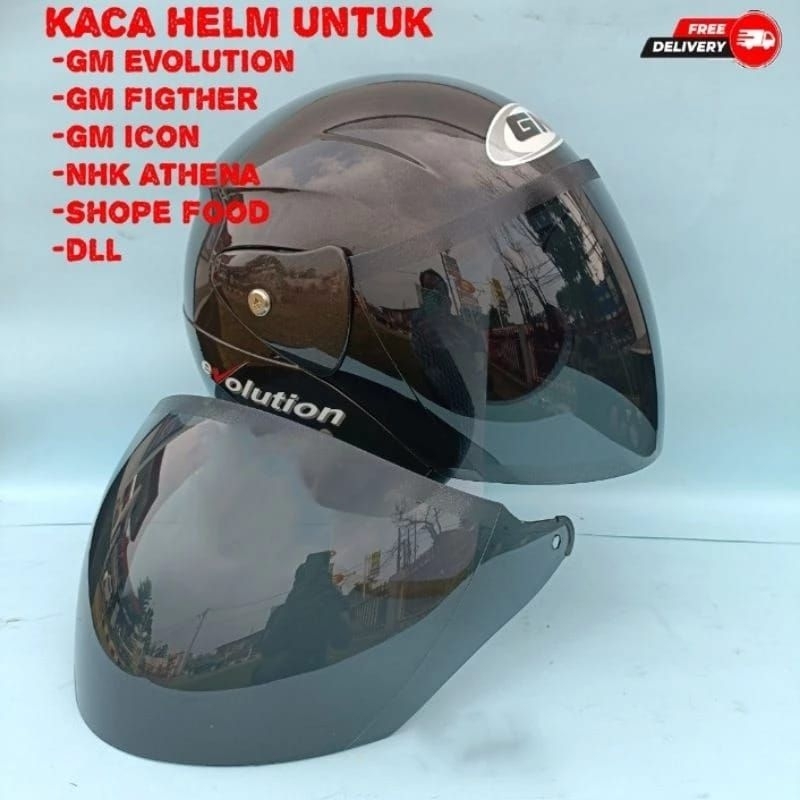 Jual Kaca Helm Gm Evolution Kaca Helm Gm Figther Dll Shopee Indonesia