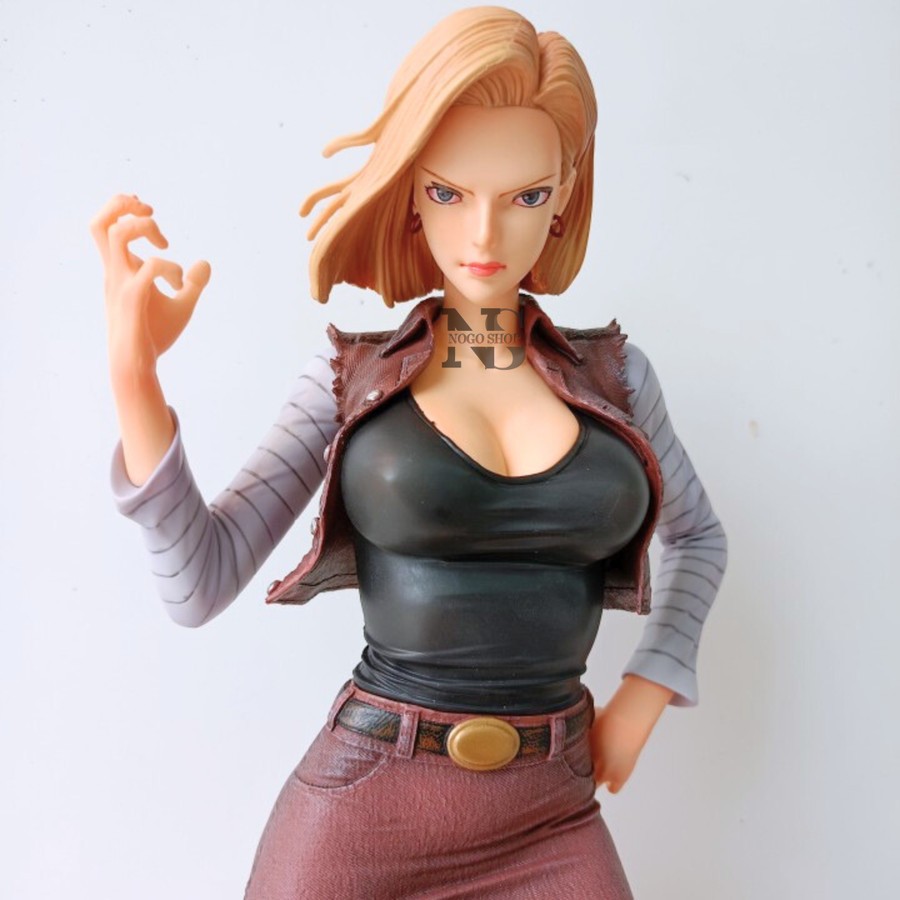 Jual PVC Action Figure Android 18 Dragon Ball Z DBZ Statue | Shopee ...