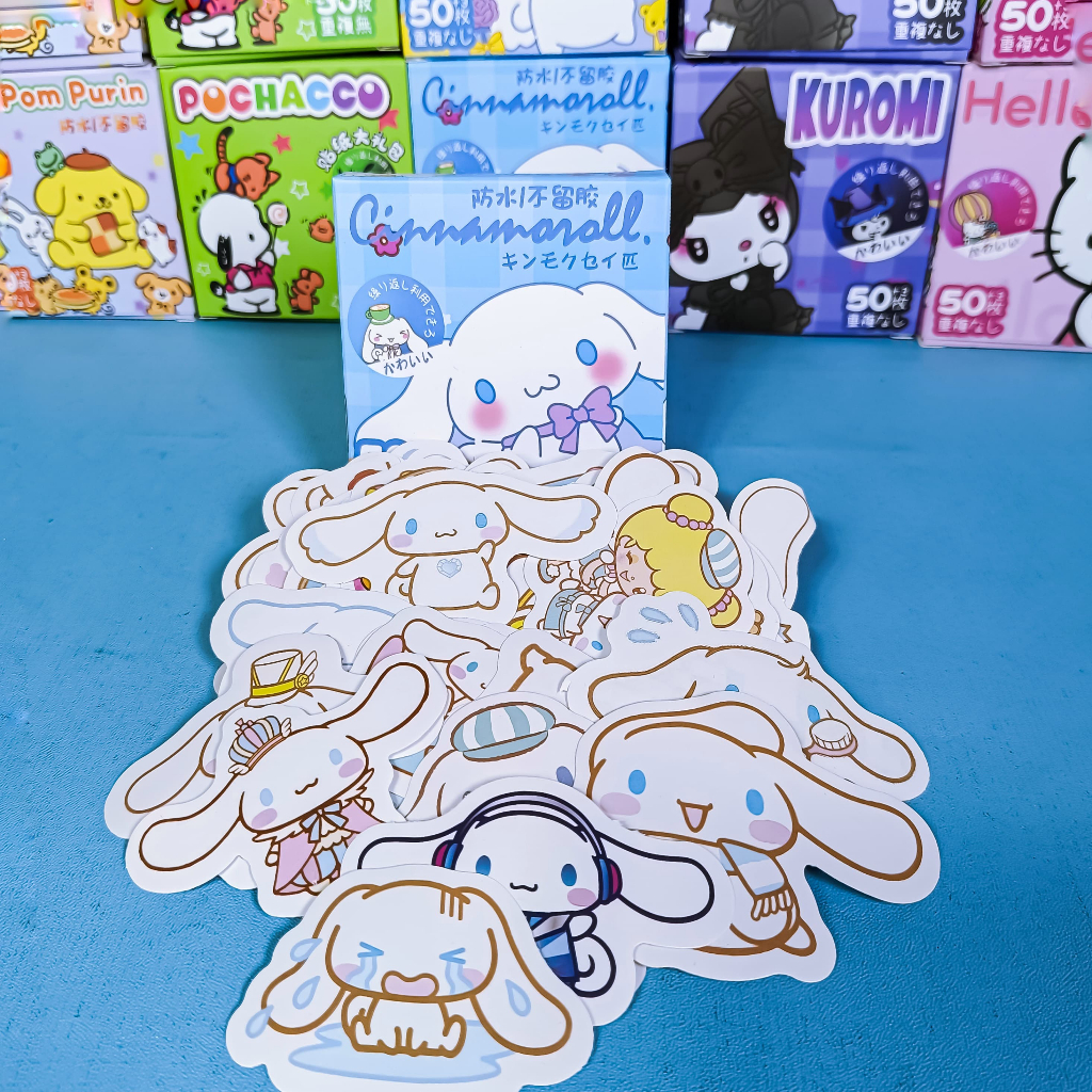 Jual Stiker Nono Momo Cici Nono Sanrio Kuromi Cinnamorol Pompurin Hellokitty Pochacco 9613