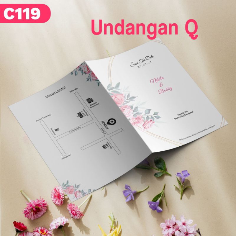 Jual UNDANGAN MINIMALIS | Shopee Indonesia