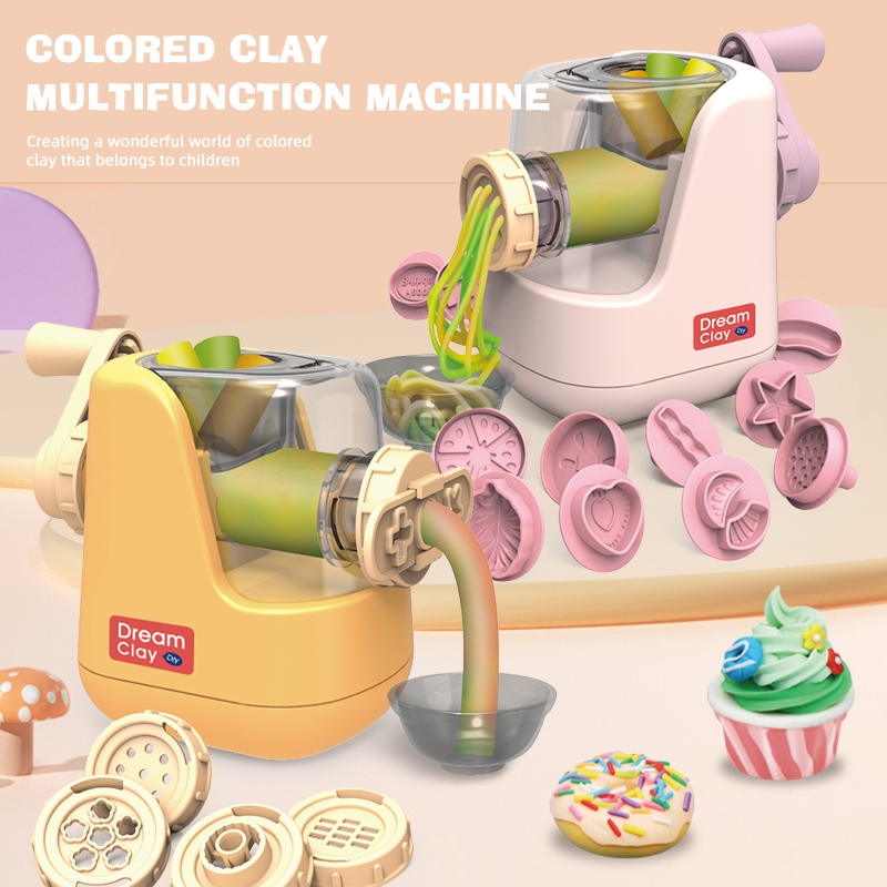 Jual Mainan Mesin Pembuat Mie DIY Anak Set Mainan Plastisin Playdoh