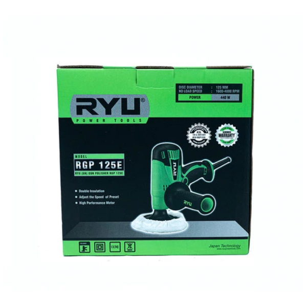 Jual MESIN POLES RYU GUN POLISHER TEKIRO RYU RGP125E | Shopee Indonesia