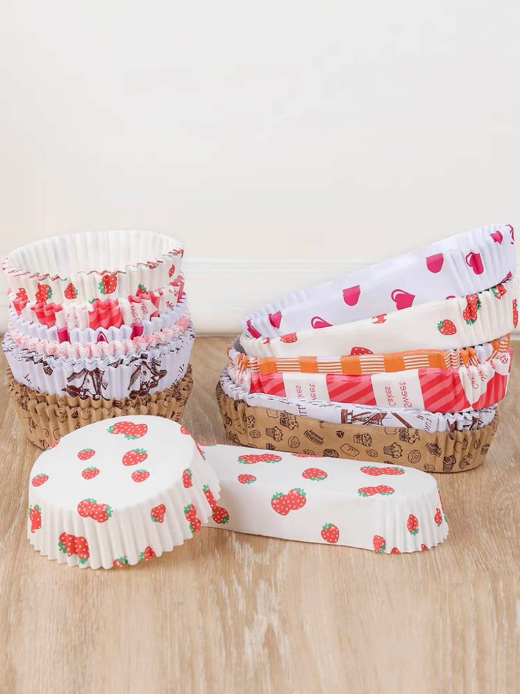 Jual [50 PCS] Paper Cup Roti BULAT / Cetakan Roti Paper Cup Laminasi ...