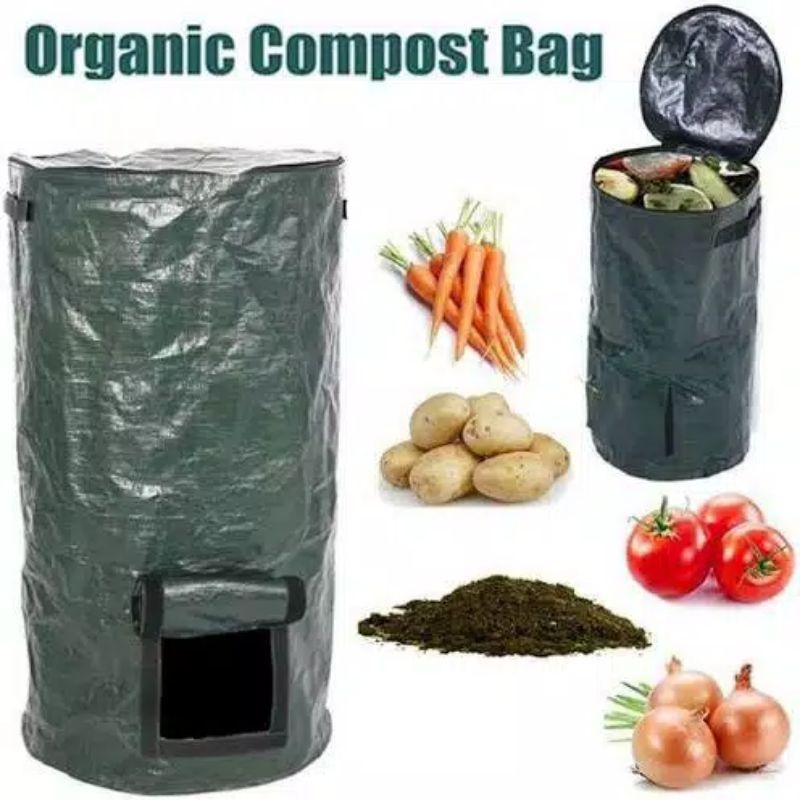Jual compost bag 80liter composter bag 80l easy Grow komposter | Shopee ...