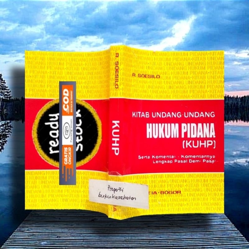Jual Buku ( KUHP ) KITAB UNDANG - UNDANG HUKUM PIDANA, Serta Komentar ...