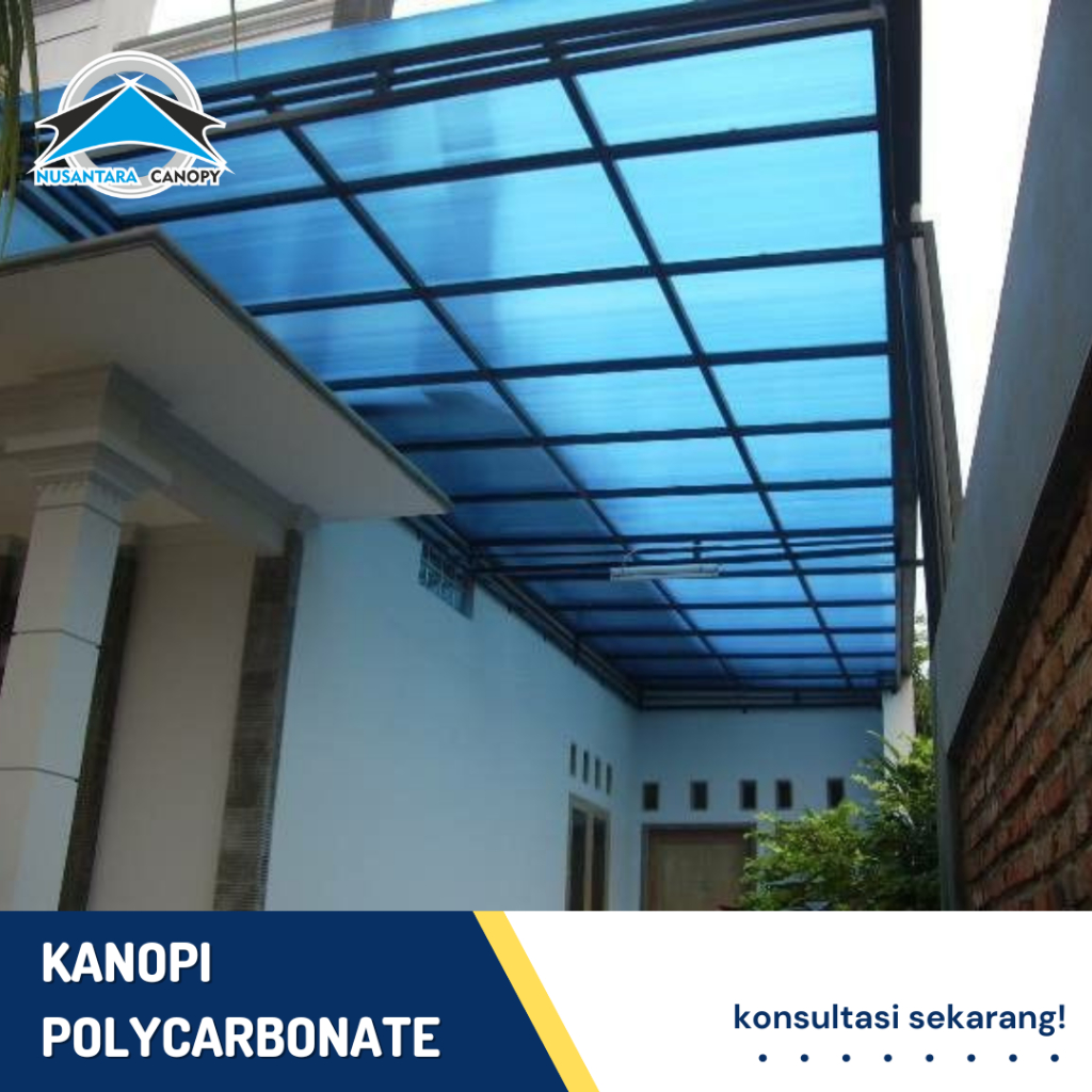 Jual Kanopi Atap Polycarbonate Bekasi Canopy Polikarbonat Twinlite Murah Shopee Indonesia