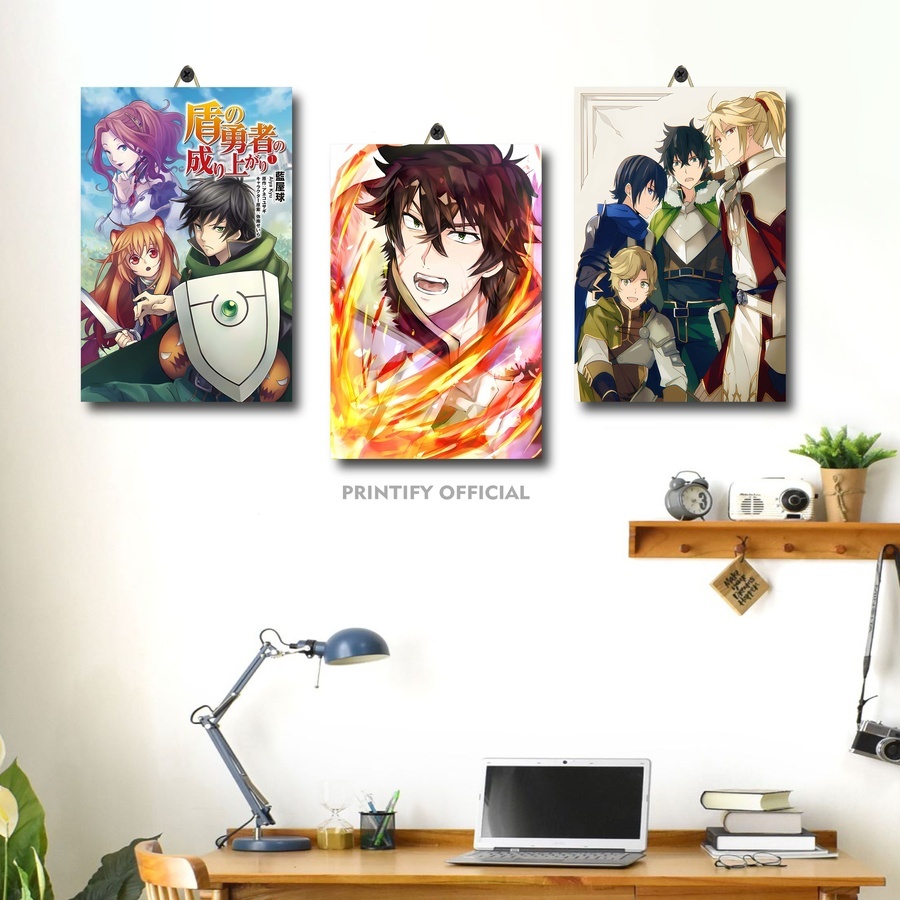 Jual Hiasan Ruangan Foto Anime The Rising Of The Shield Hero 20X30 ...
