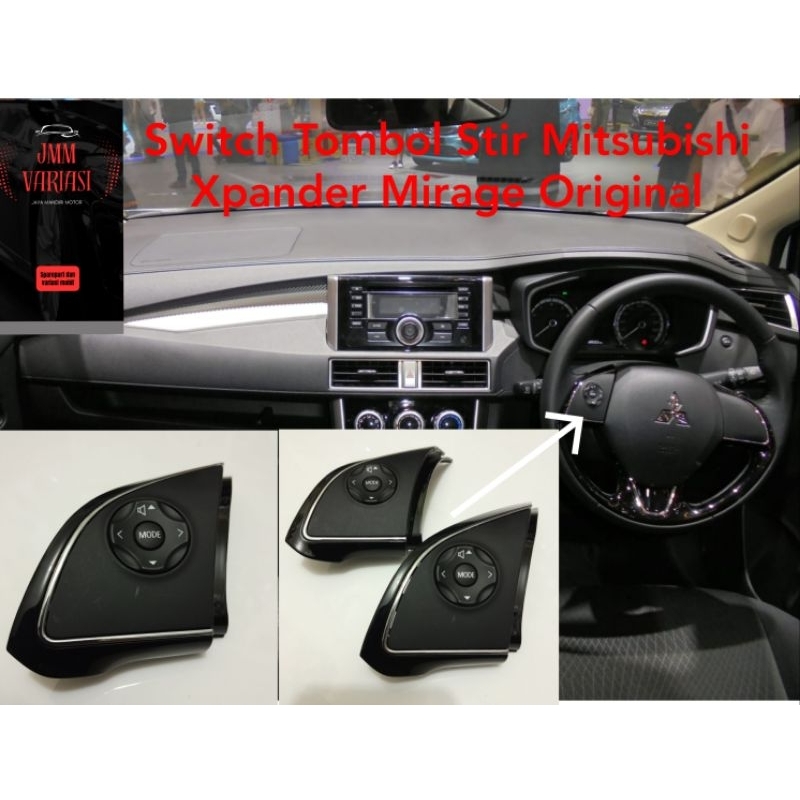 Jual Switch Tombol Stir Mitsubishi Xpander Mirage Original | Shopee ...