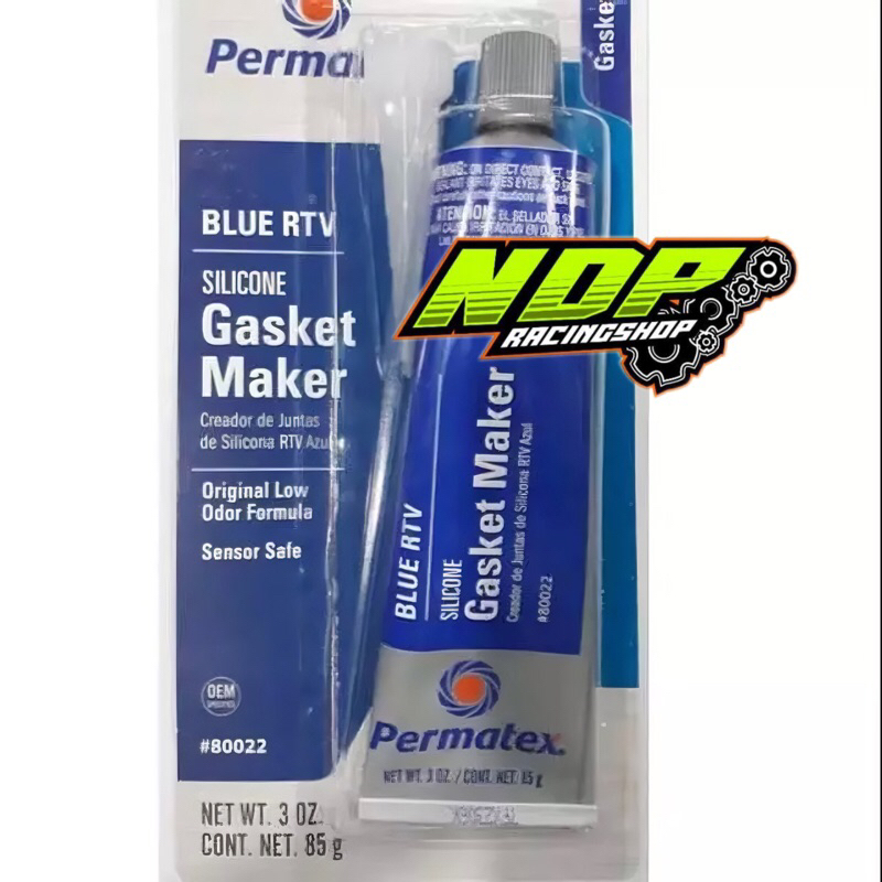 Jual Lem permatex blue Lem gasket paking blue RTV | Shopee Indonesia