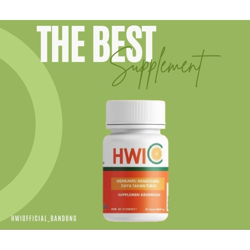 Jual Vitamin C Original - Suplemen Vitamin C Terbaik - Hwi C - Ekstrak