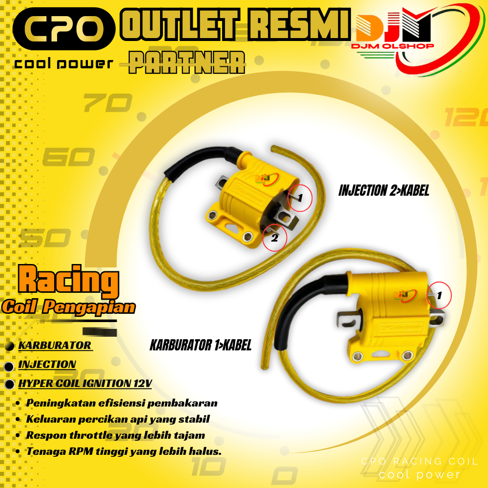 Jual Coil Ignition 12v - Pengapian Koil Kuil Racing Karburator ...