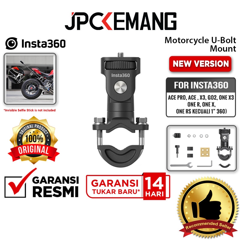 Jual Insta360 Motorcycle UBolt Mount Motor Cycle Insta 360 Garansi