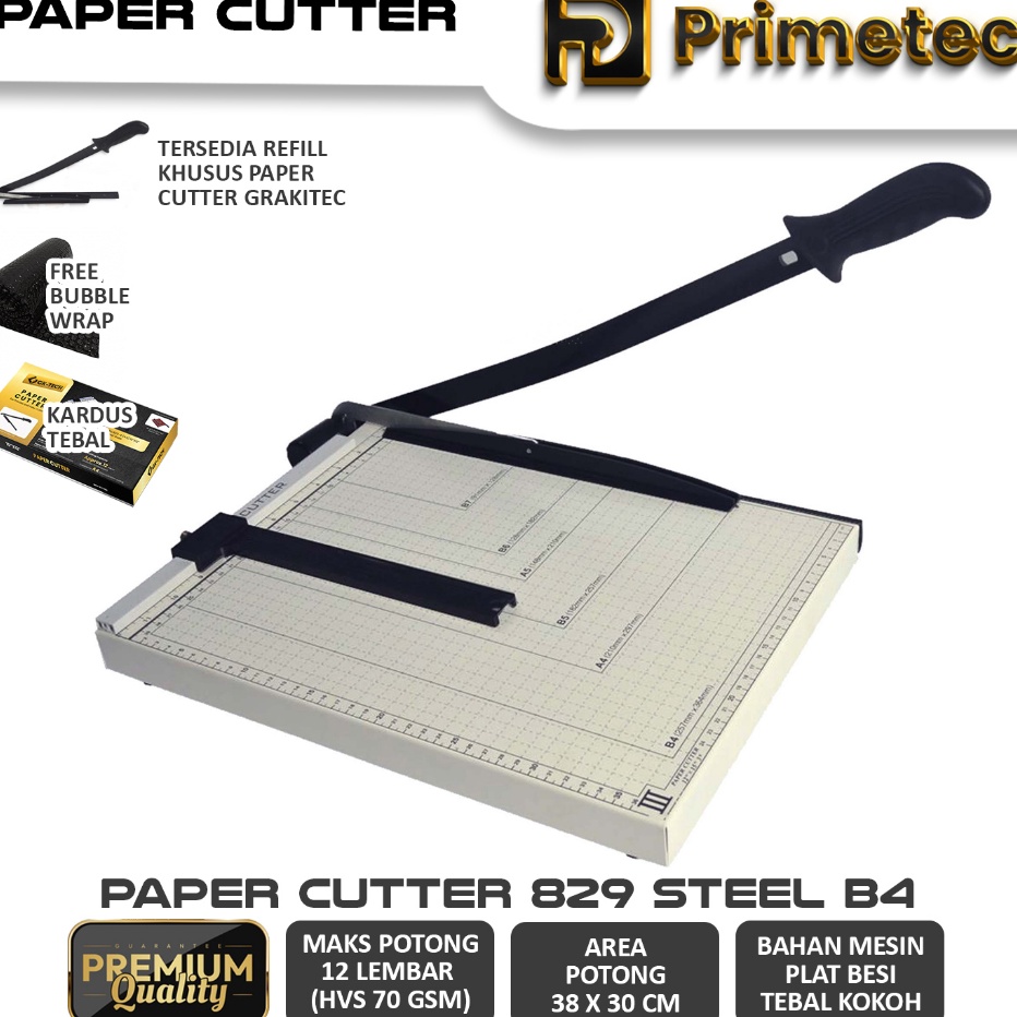 Jual Paper Cutter B4 Lebih Besar Dari F4 Alat Potong Kertas Pemotong