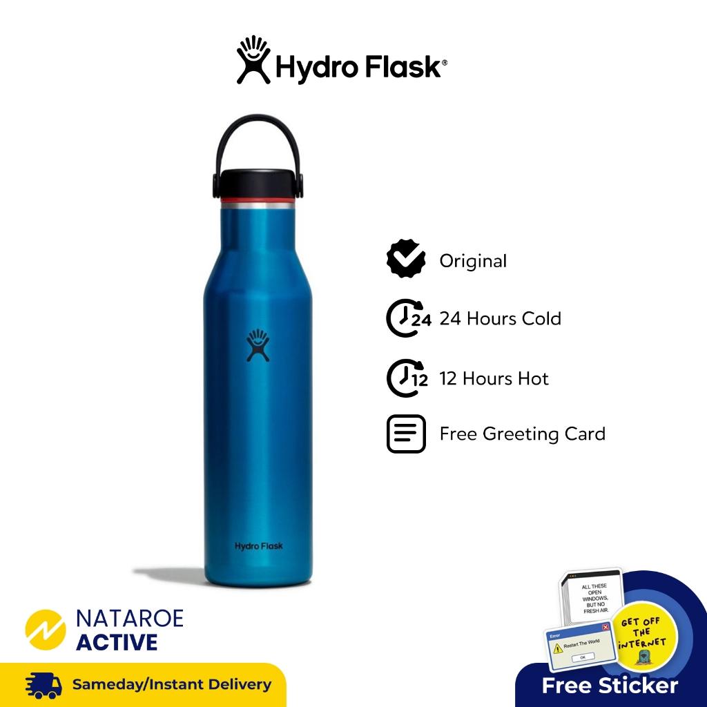  Hydro Flask Medium Tag Along Bottle Sling Baltic : Sports &  Outdoors