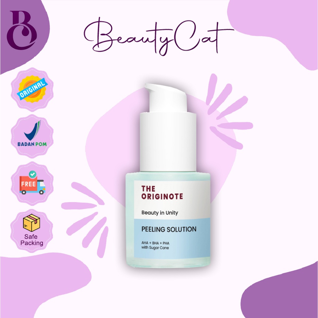 Jual THE ORIGINOTE Peeling Solution 20ml AHA + BHA + PHA with Sugar ...