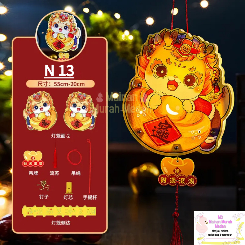 Jual M3 - Lampion DIY / Bunny,DIY Lantern Lampion Rabbit Mooncake ...