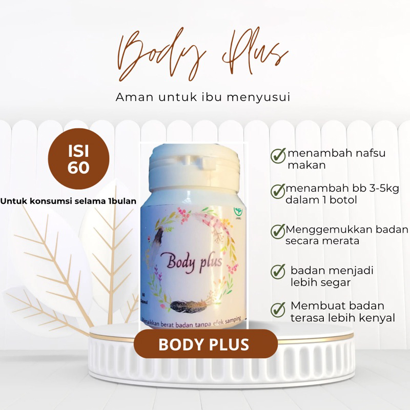 Jual BODY PLUS/PENGGEMUK BADAN | Shopee Indonesia