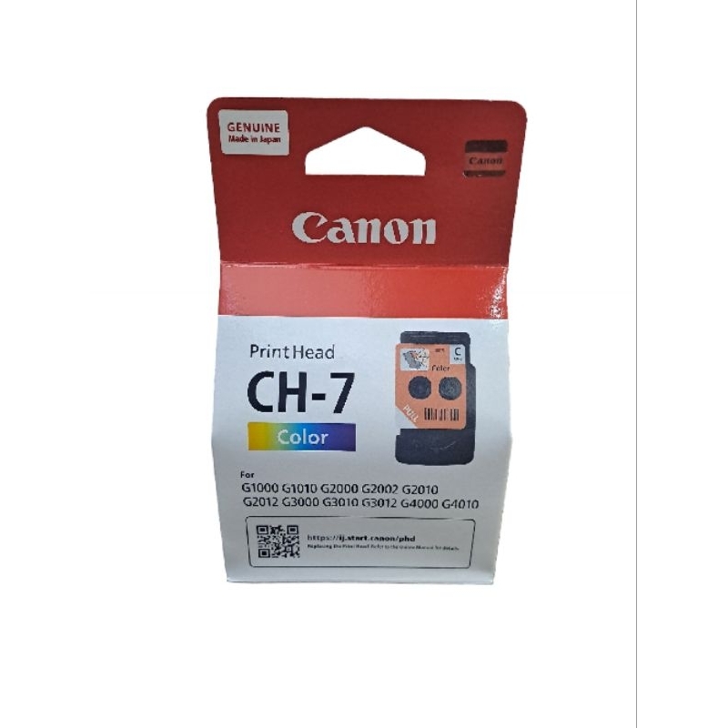 Jual Printhead cartridge canon CH7 color original for printer G1000