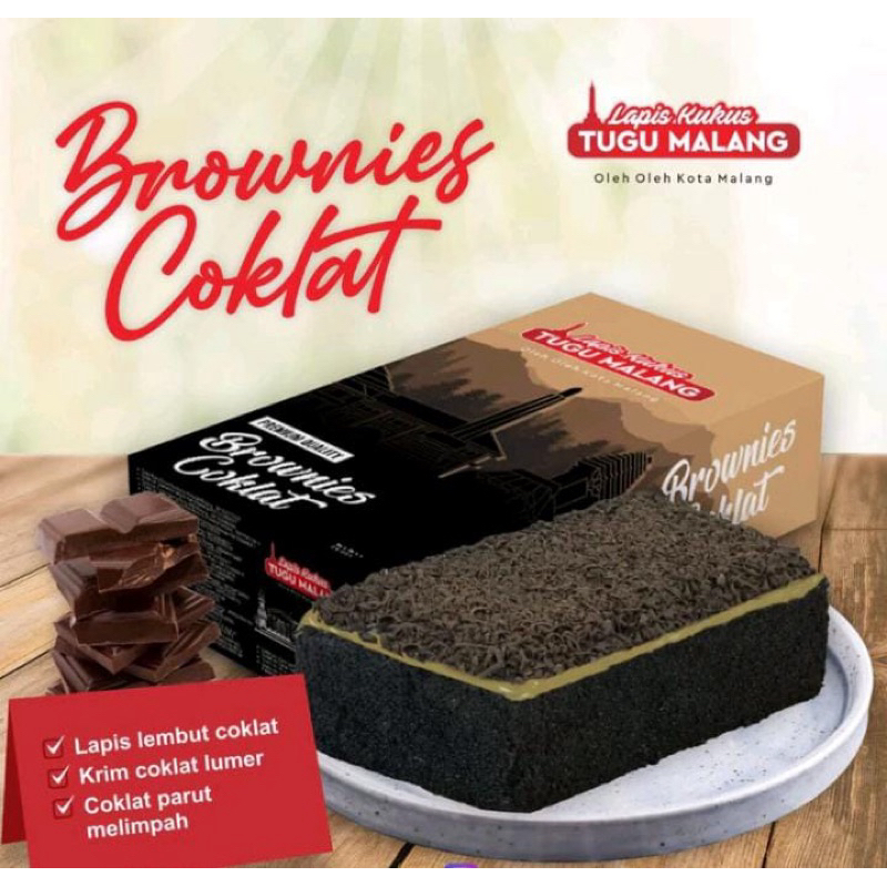 Jual Brownies Lapis Kukus Tugu Malang (Jaminan Produksi Fresh Tiap Hari