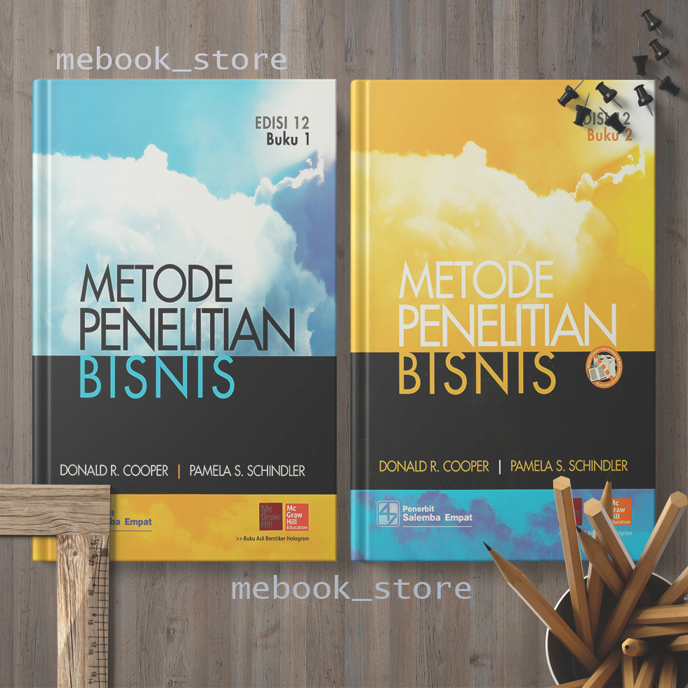 Jual METODE PENELITIAN BISNIS EDISI 12 BUKU 1&2 COOPER | Shopee Indonesia