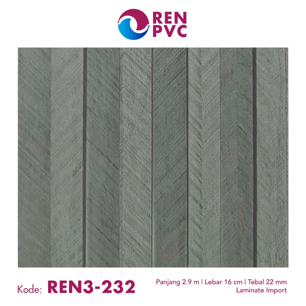 Jual REN PVC - Wall Panel WPC | 3D Wood Panel WPC 2CM | Shopee Indonesia