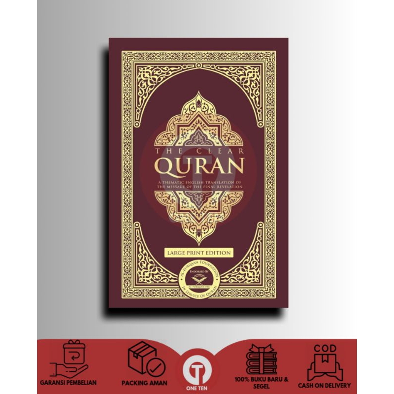 Jual Buku The Clear Quran Dr Mustafa Khattab English Shopee Indonesia