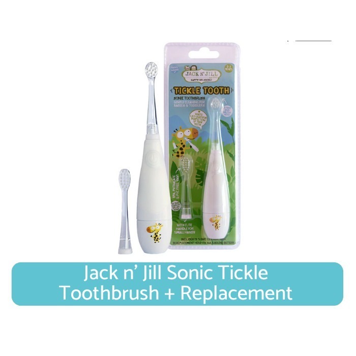 Jual Jack n' Jill Sonic Tickle Toothbrush + Replacement Shopee Indonesia