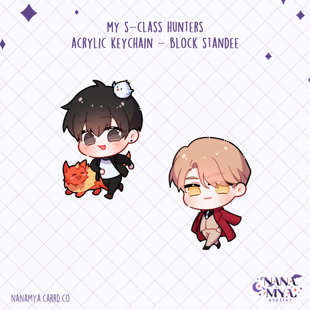 Jual My S Class Hunters Acrylic Keychain And Block Standee Shopee Indonesia