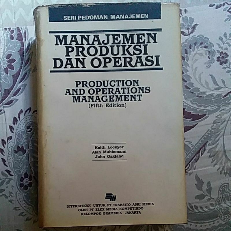 Jual Buku Manajemen Produksi Dan Operasi | Shopee Indonesia