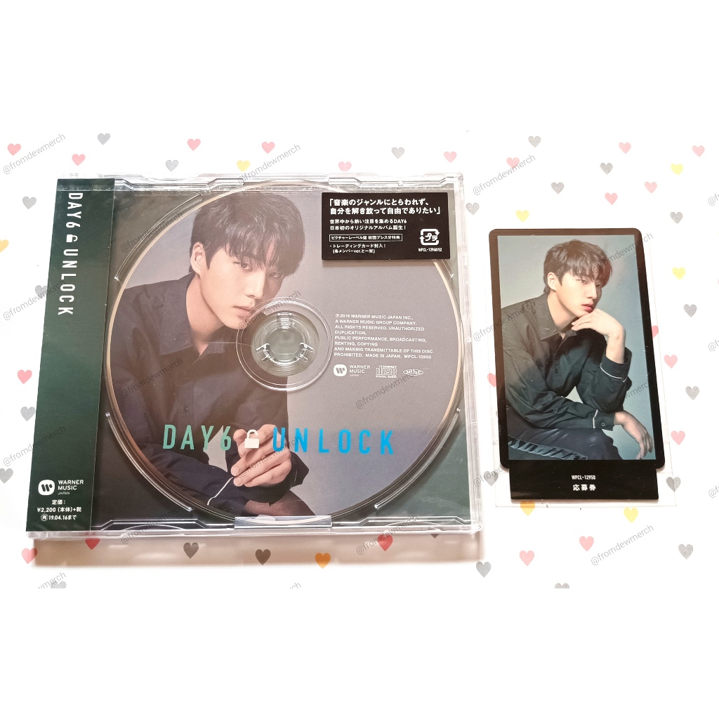 Jual Day6 Japan sealed album TBD2 YoungK cover member CD set