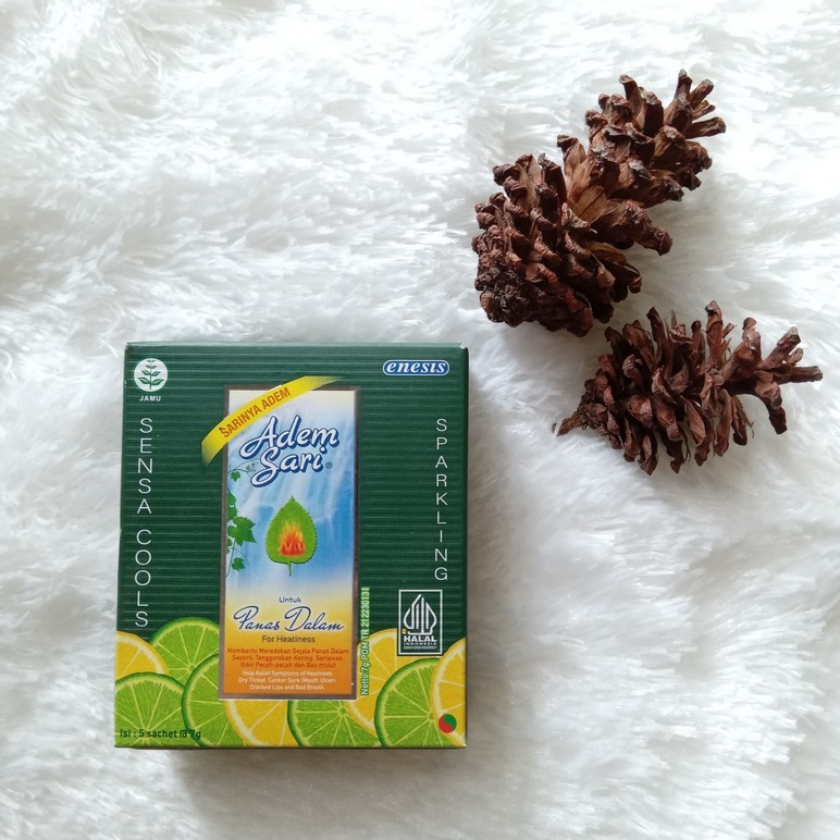 Adem Sari minuman penyegar herbal untuk kesehatan tubuh