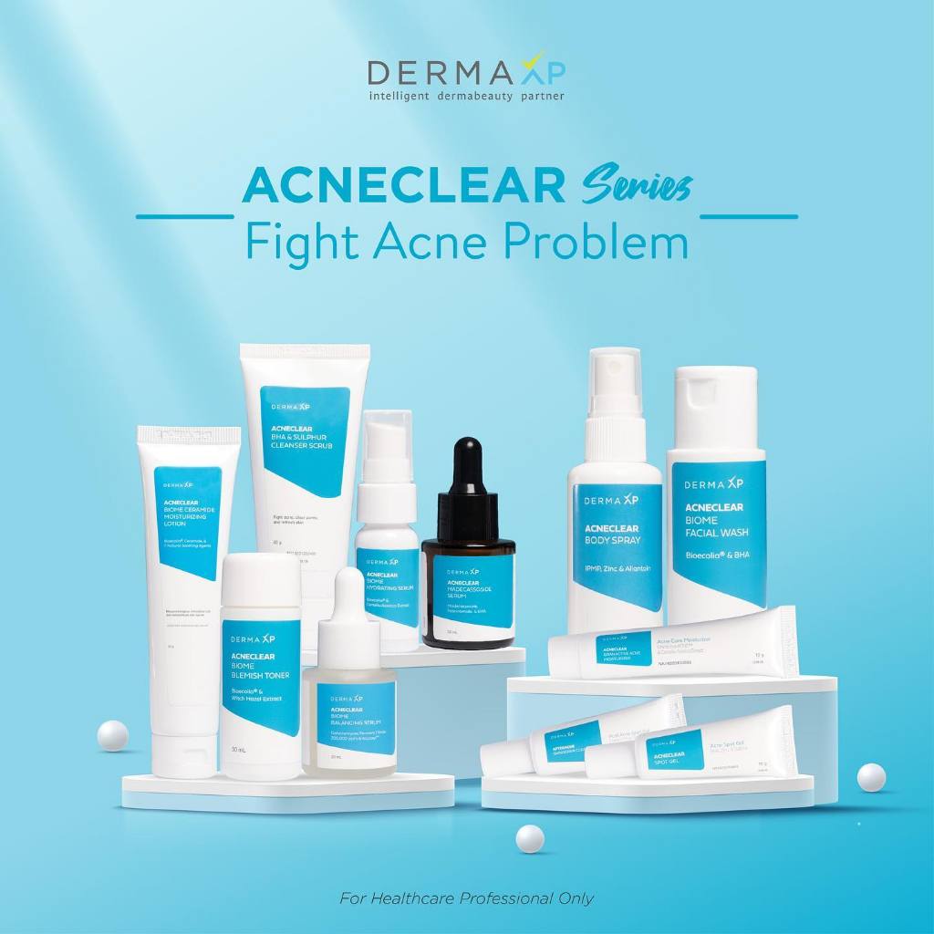 Jual DERMA XP ACNECLEAR BIOME CERAMIDE MOISTURIZING LOTION 30g | Shopee ...