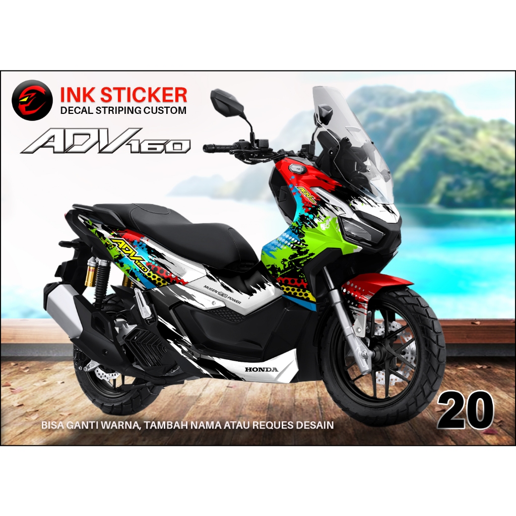 Jual STICKER DECAL ADV 160 FULL BODY 20 | Shopee Indonesia