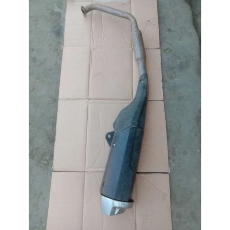 Jual KENALPOT STANDAR YAMAHA R15 V3 ORIGINAL | Shopee Indonesia